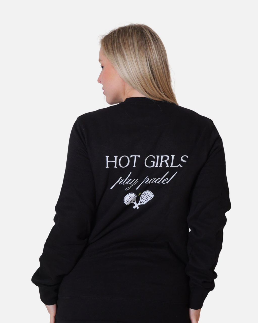Hot girls play padel Crewneck