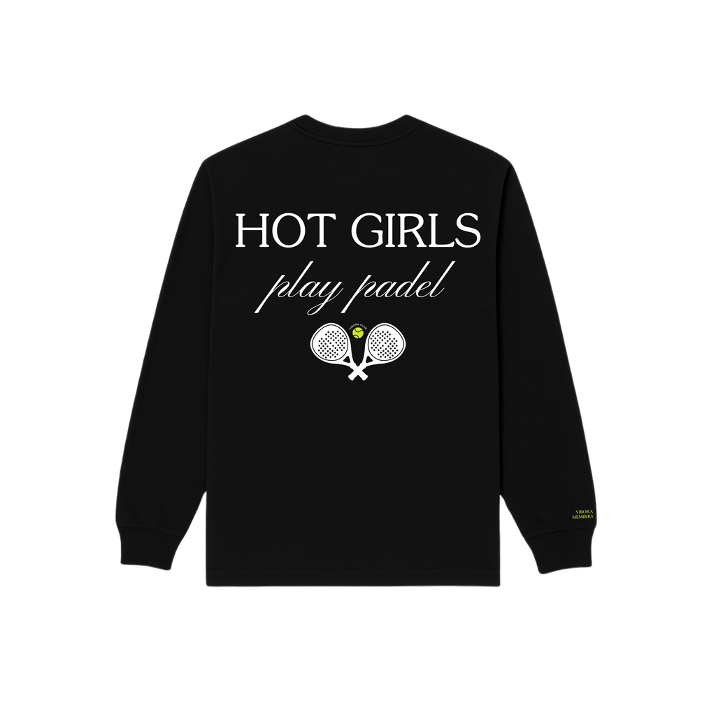 Hot girls play padel Crewneck